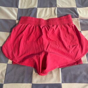 90 Degree By Reflex Vibrant Pink Athletic Shorts